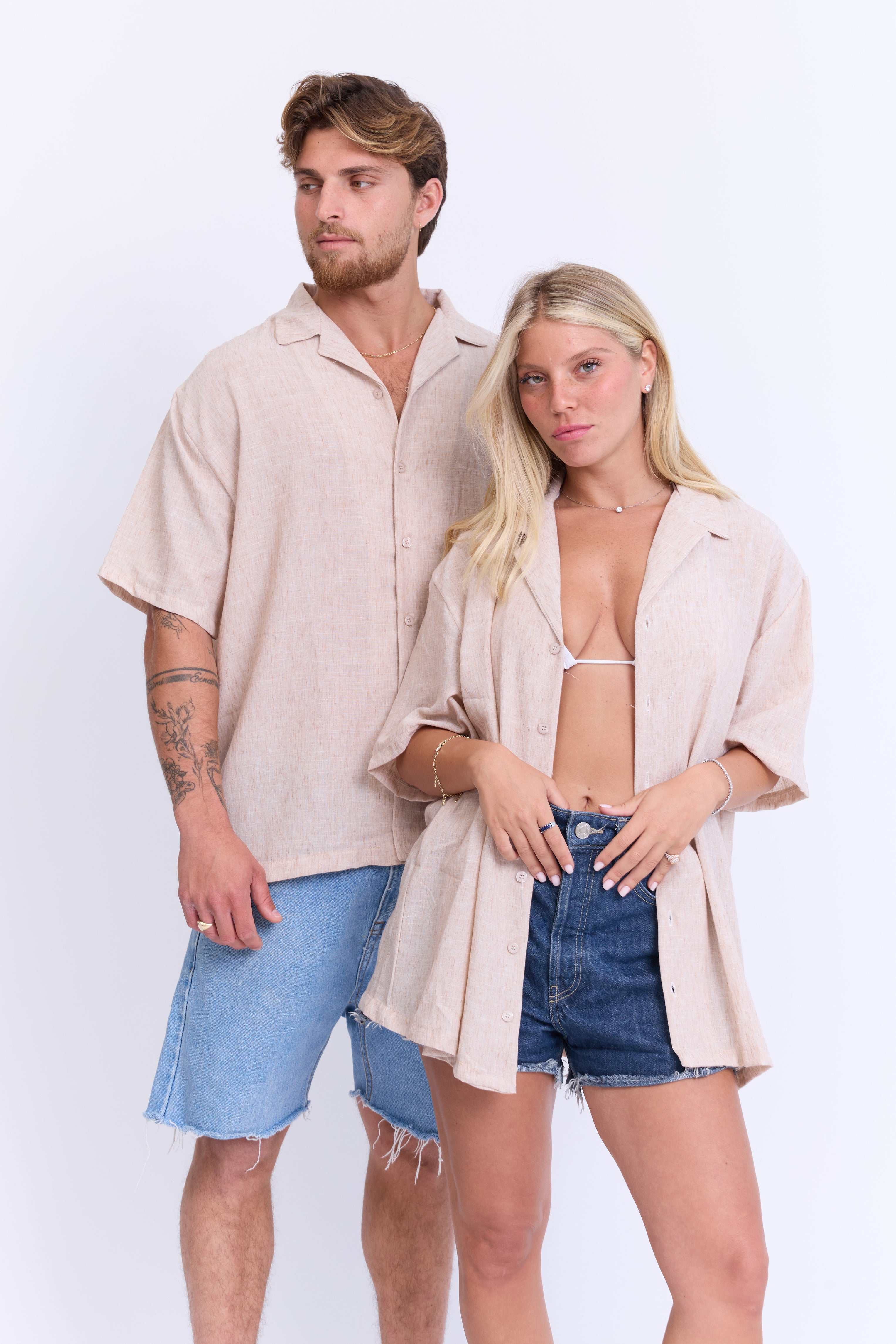 Oro Overshirt - antique pink