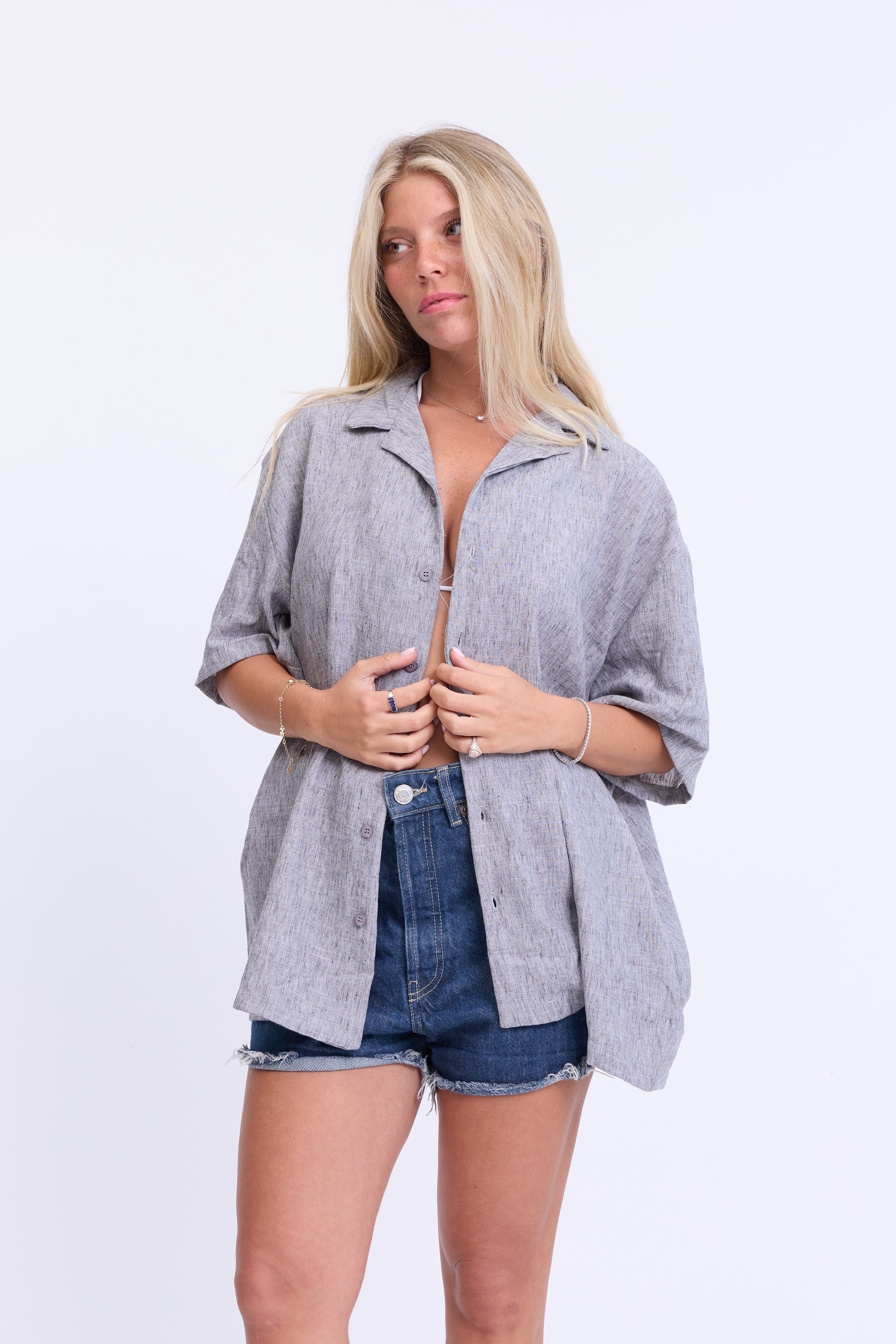 Oro Overshirt - acid wash