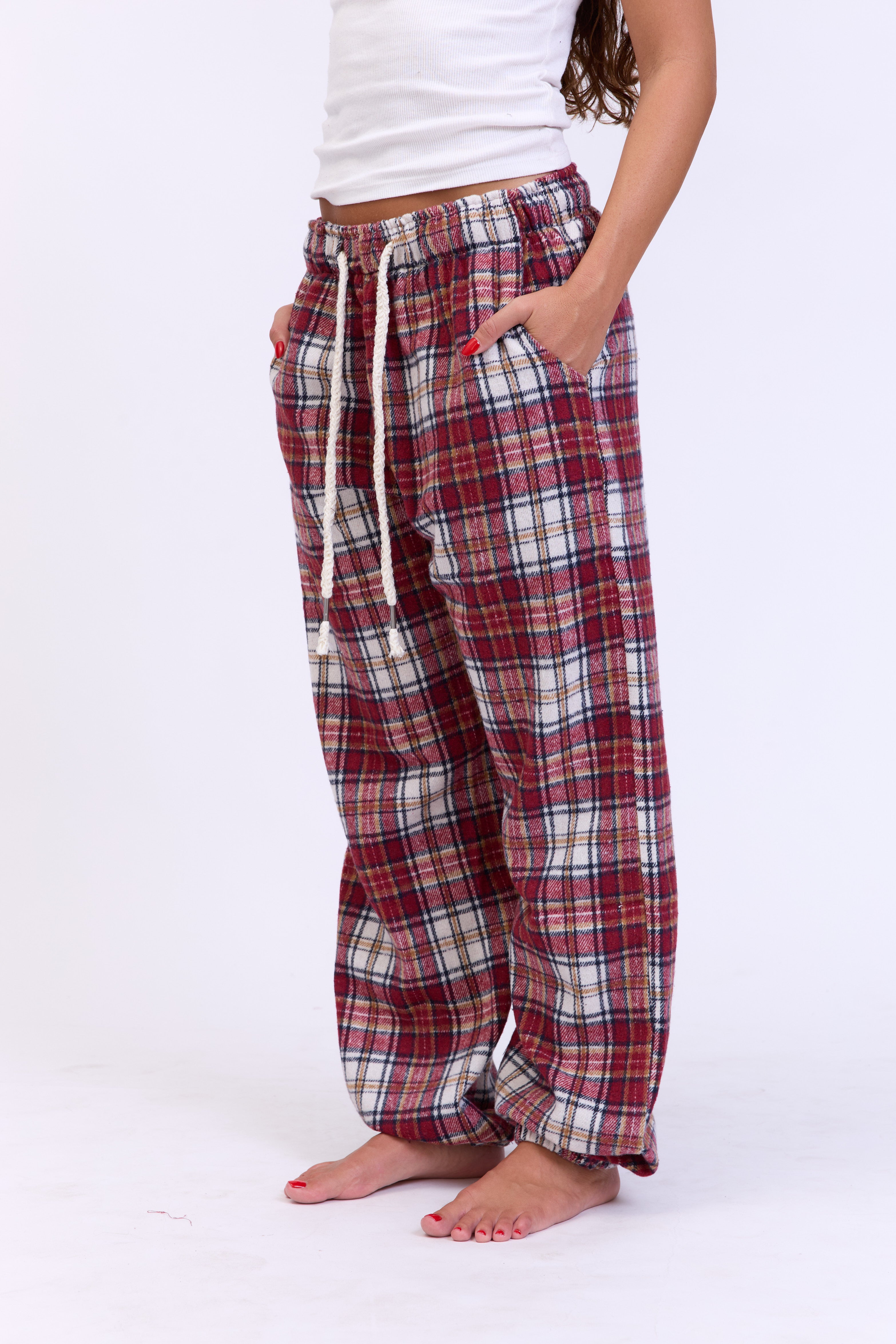 Pants Red