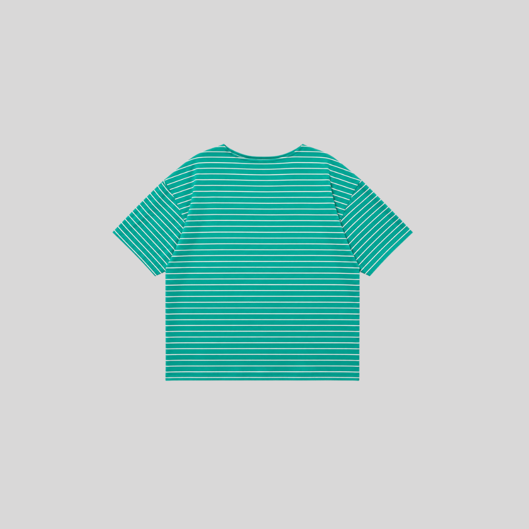 Green Stripe tee
