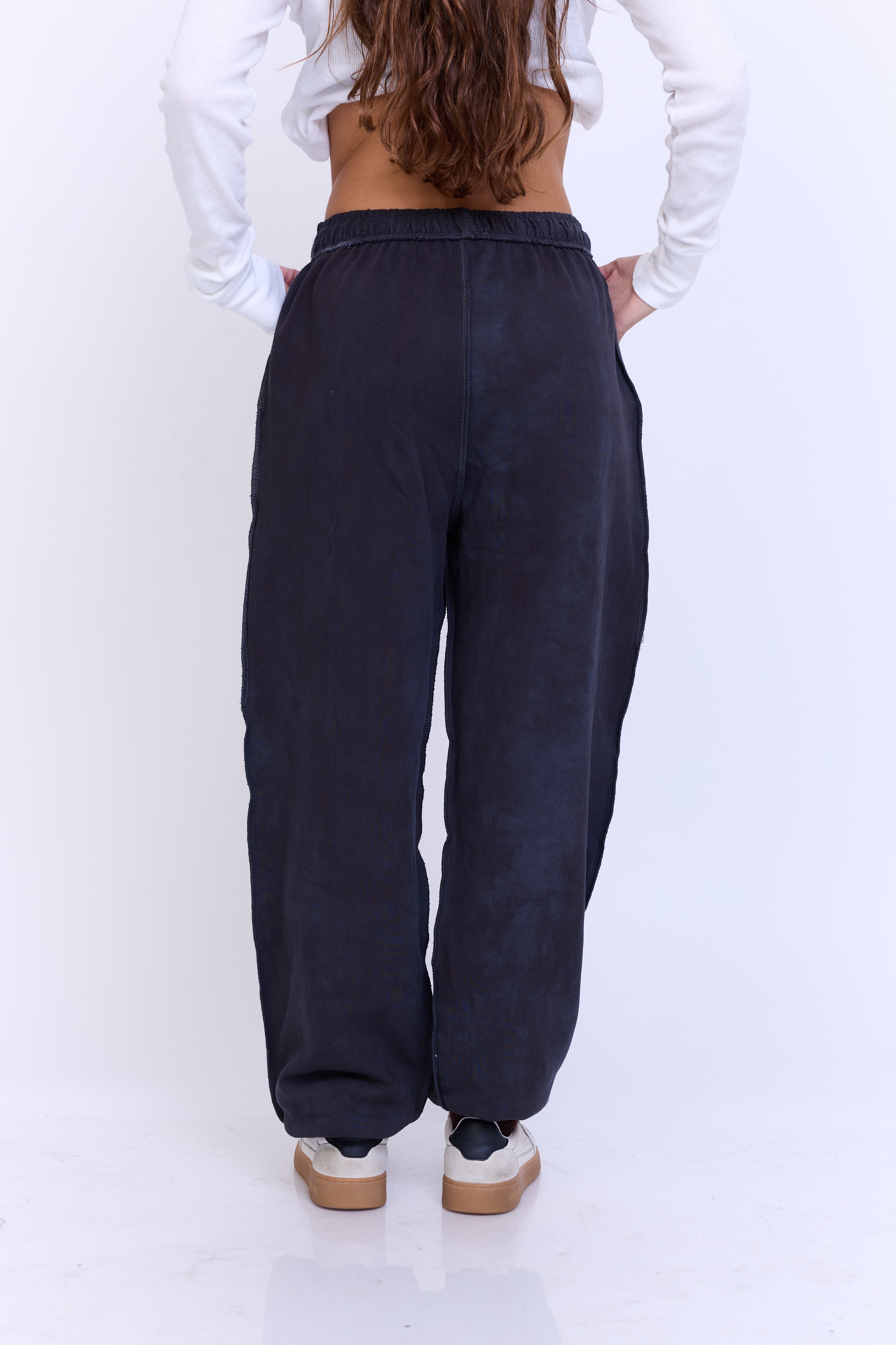 טרנינג ג׳וגר - אפור ווש