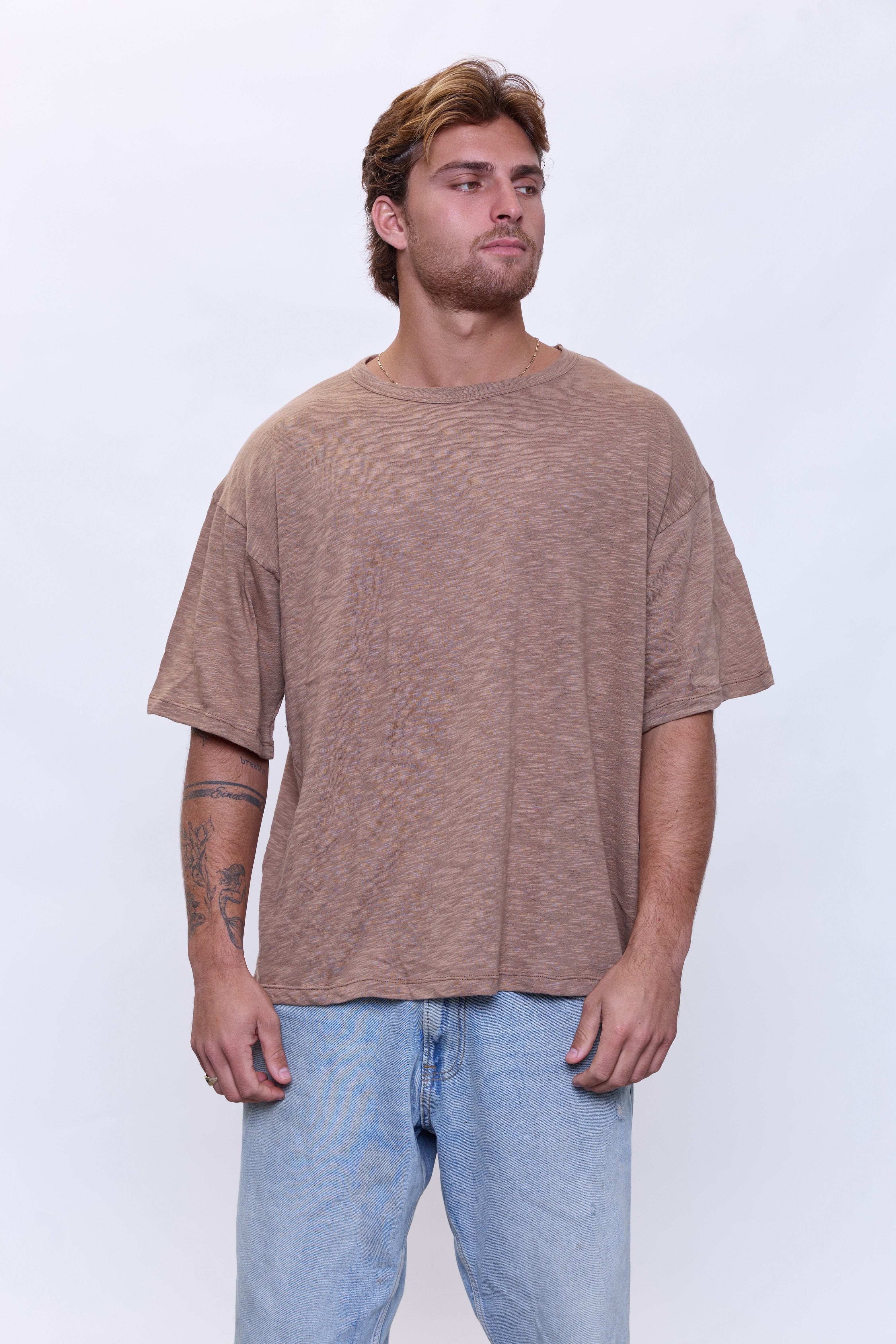Basic Tee - Brown