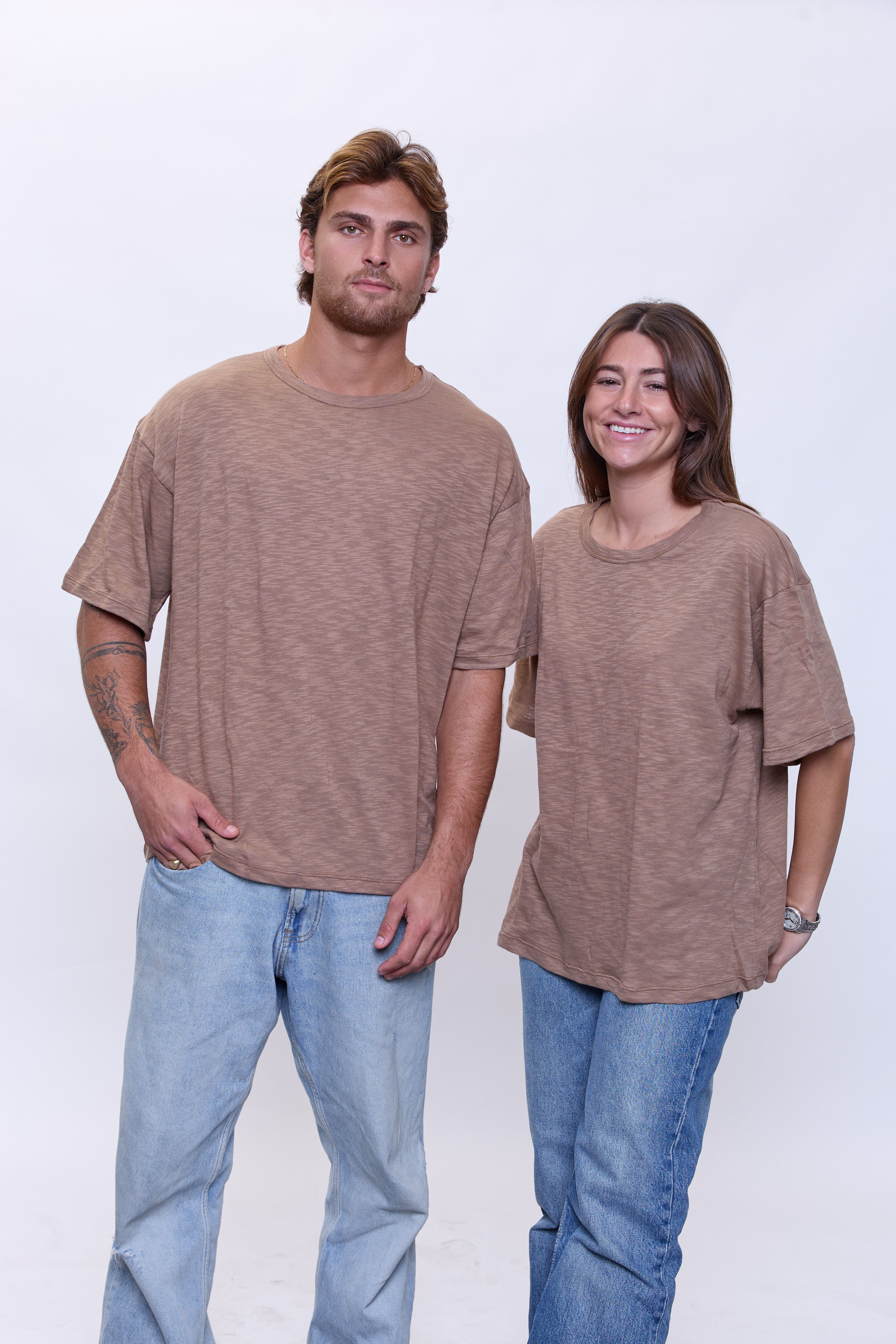 Basic Tee - Brown