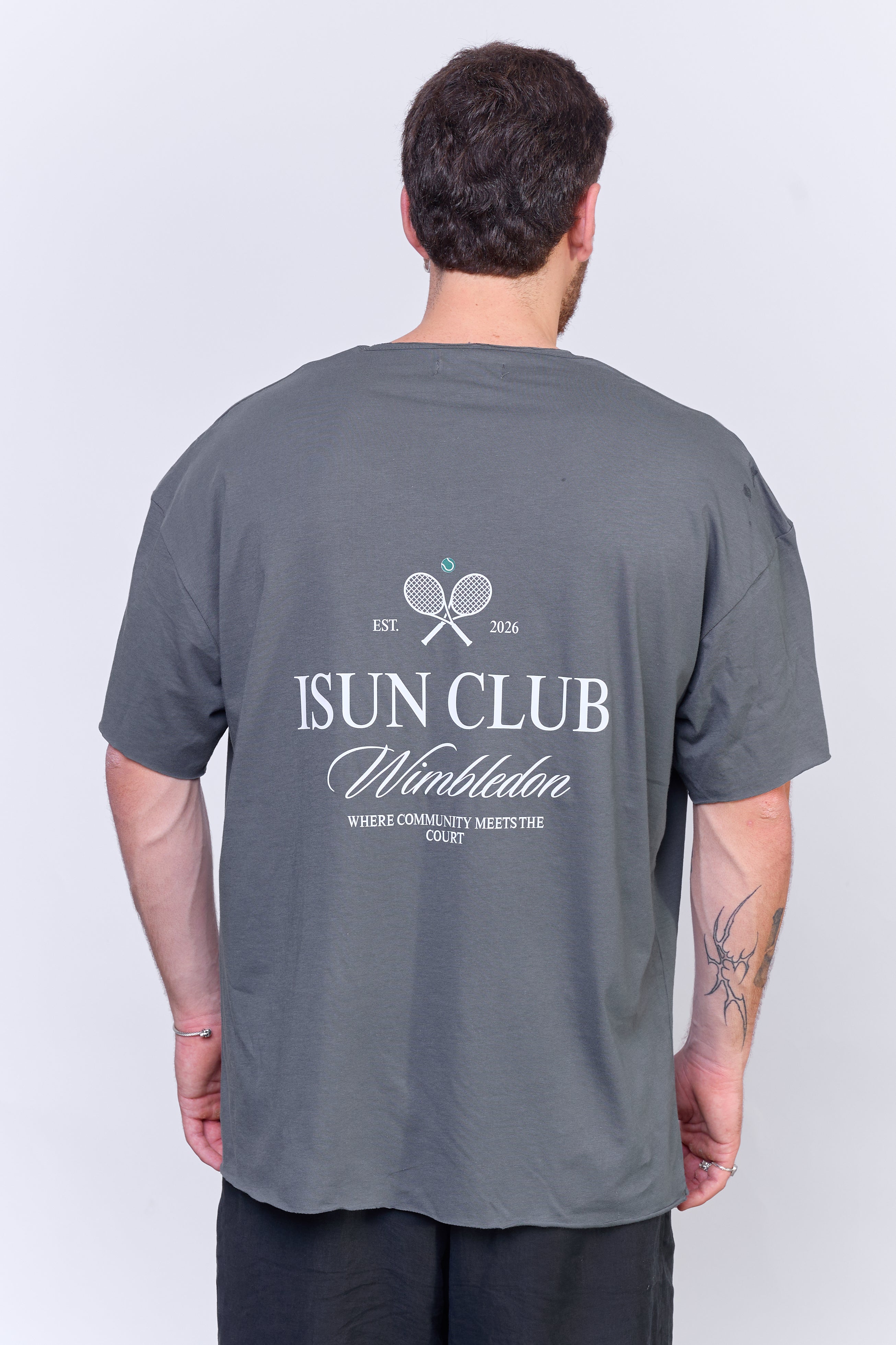 חולצה קצרה פתוחה טניס