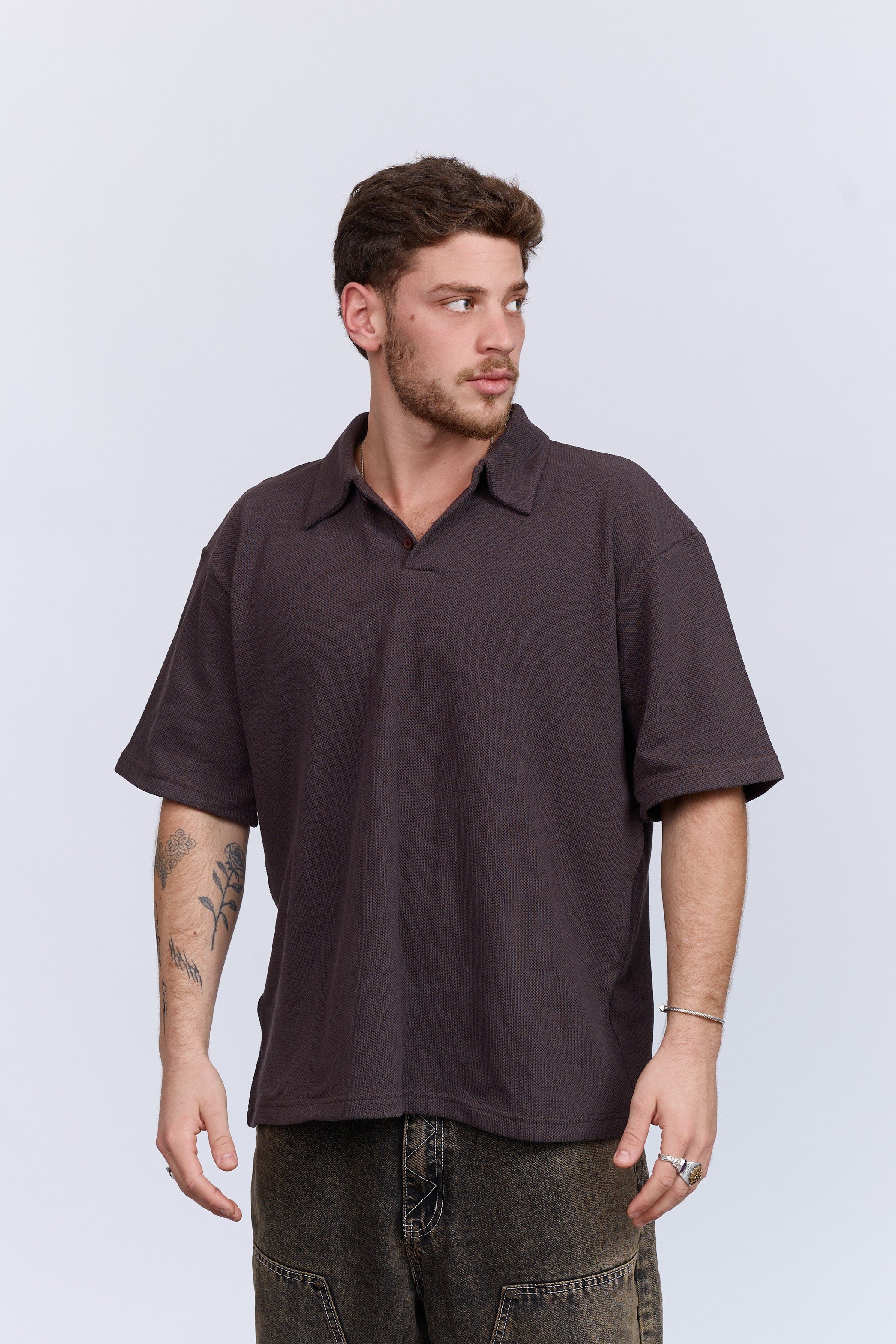 פולו חום קצר