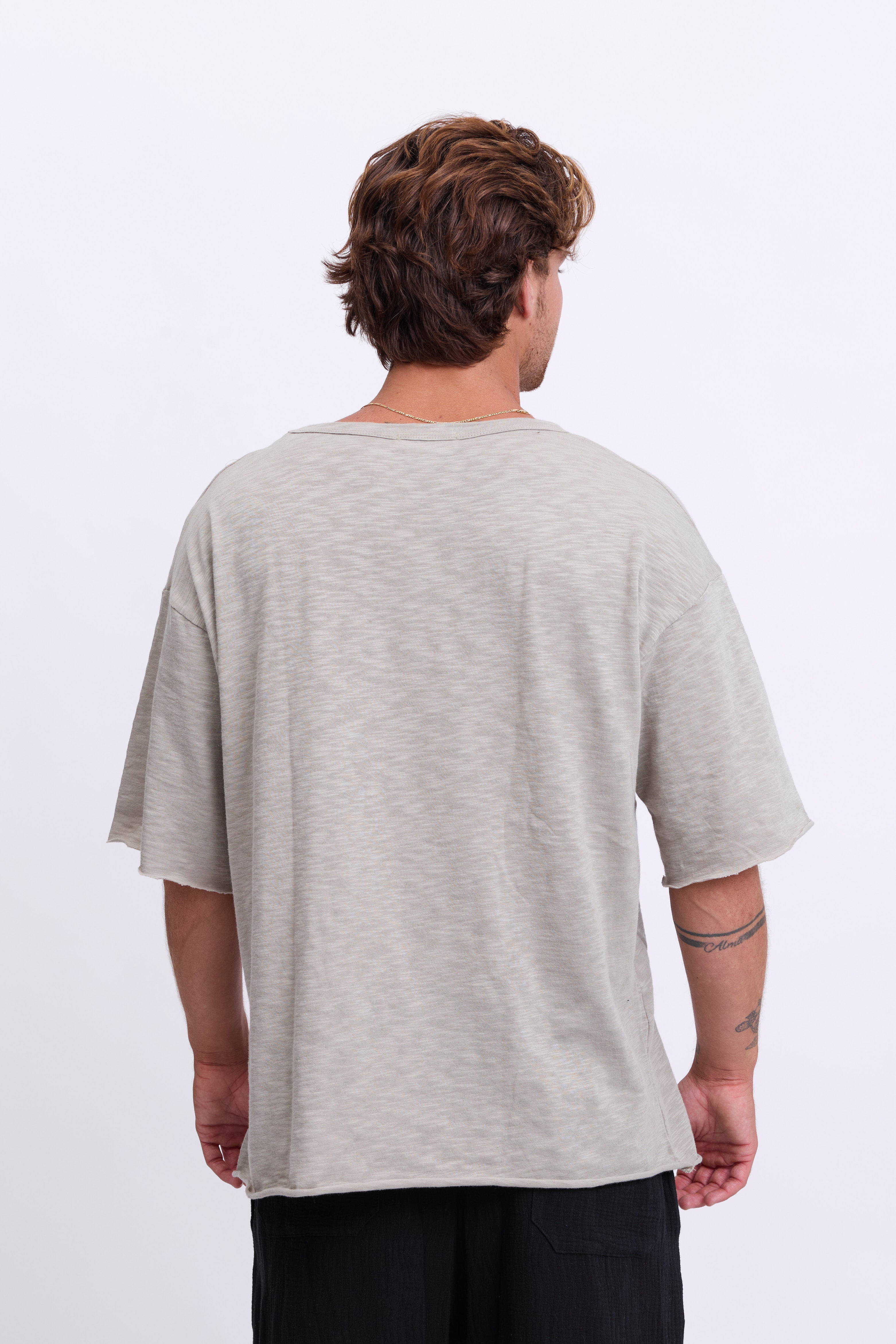 Basic Tee - ירוק זית