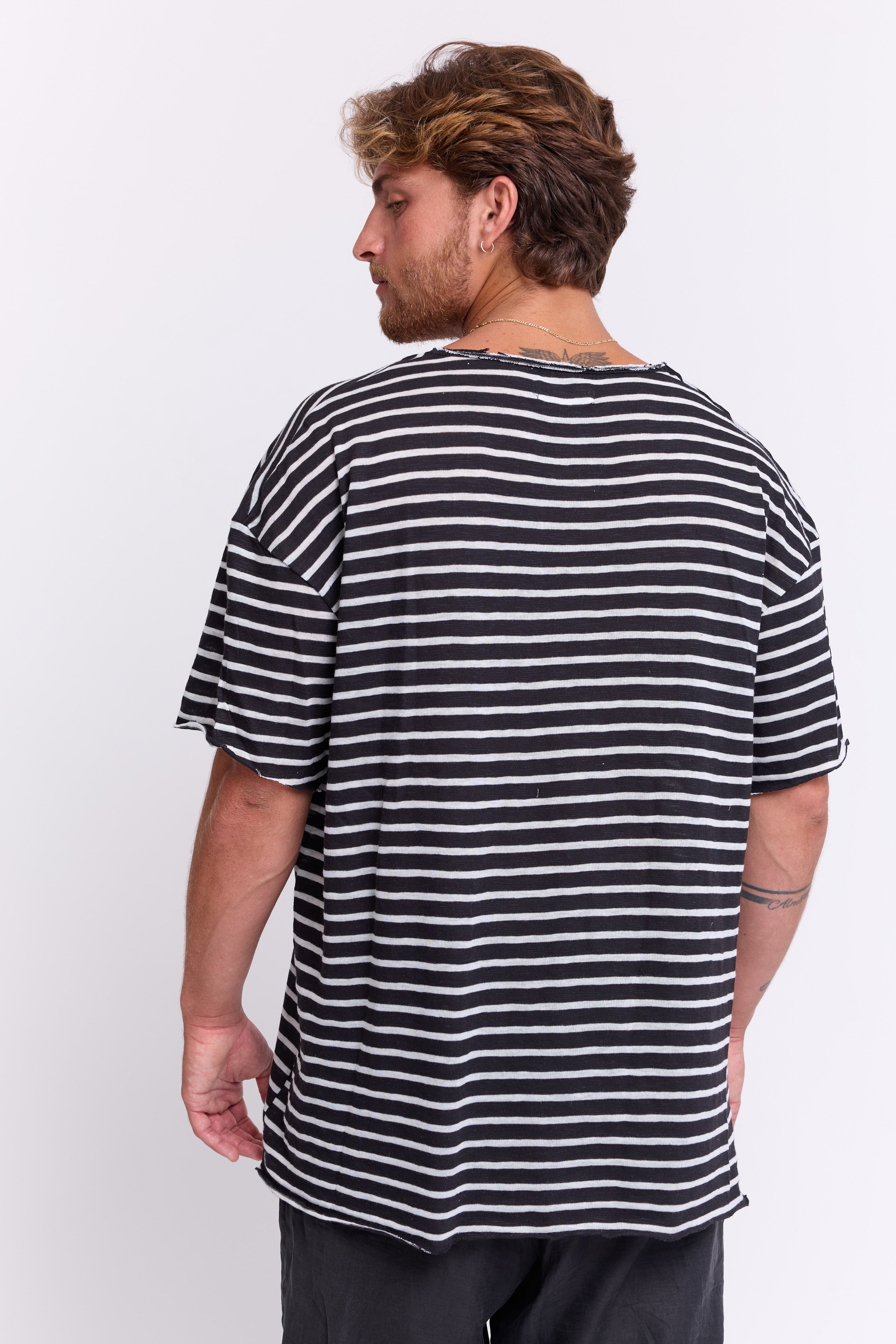 Monaco Tee – Black & White