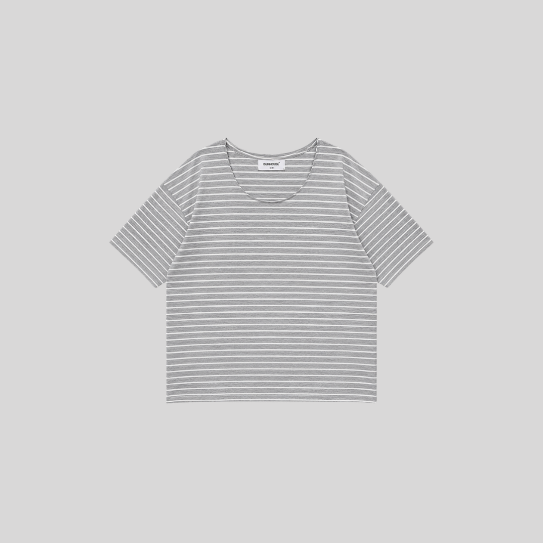 Grey Stripe tee