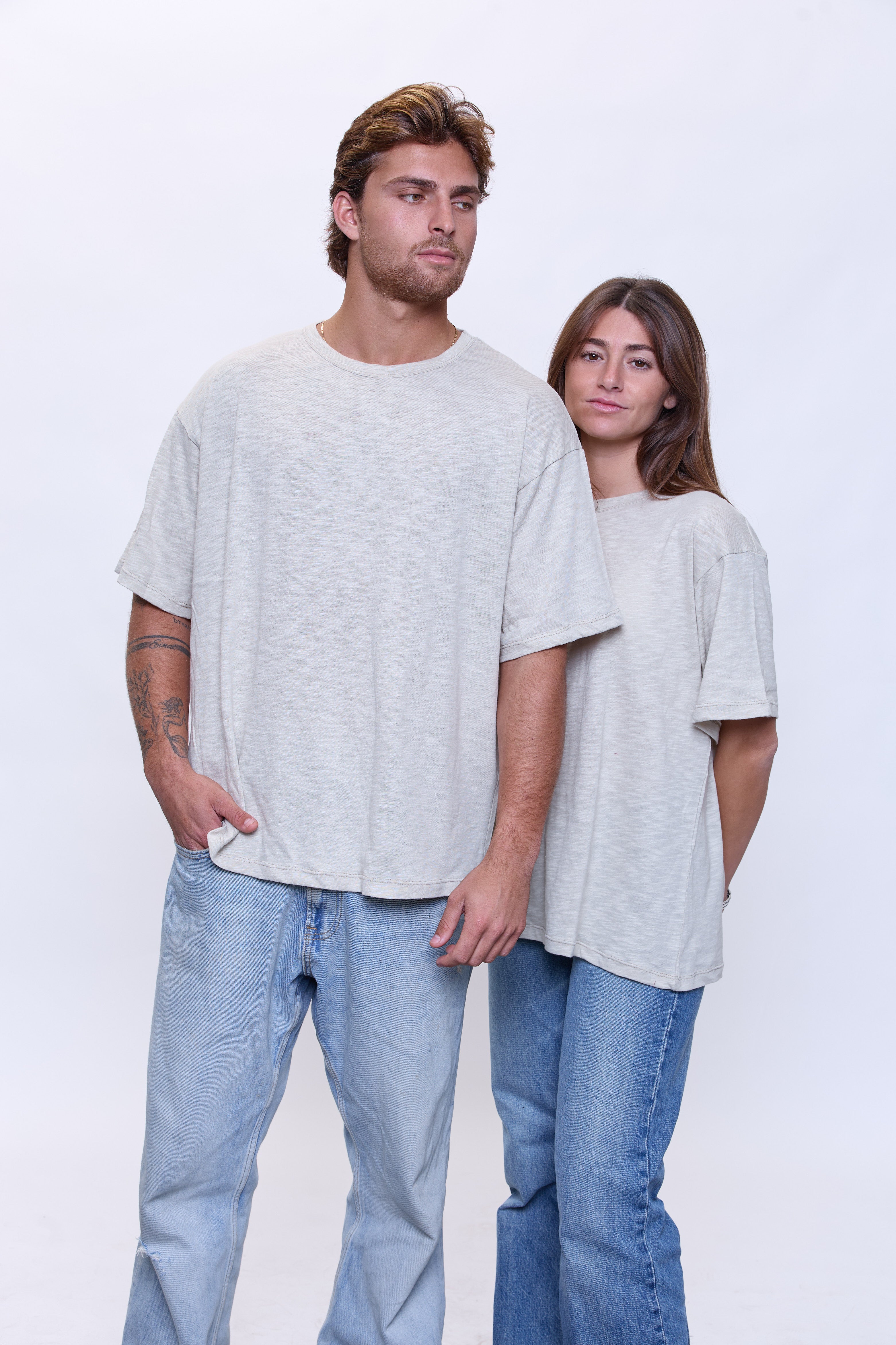 Basic Tee - ירוק זית