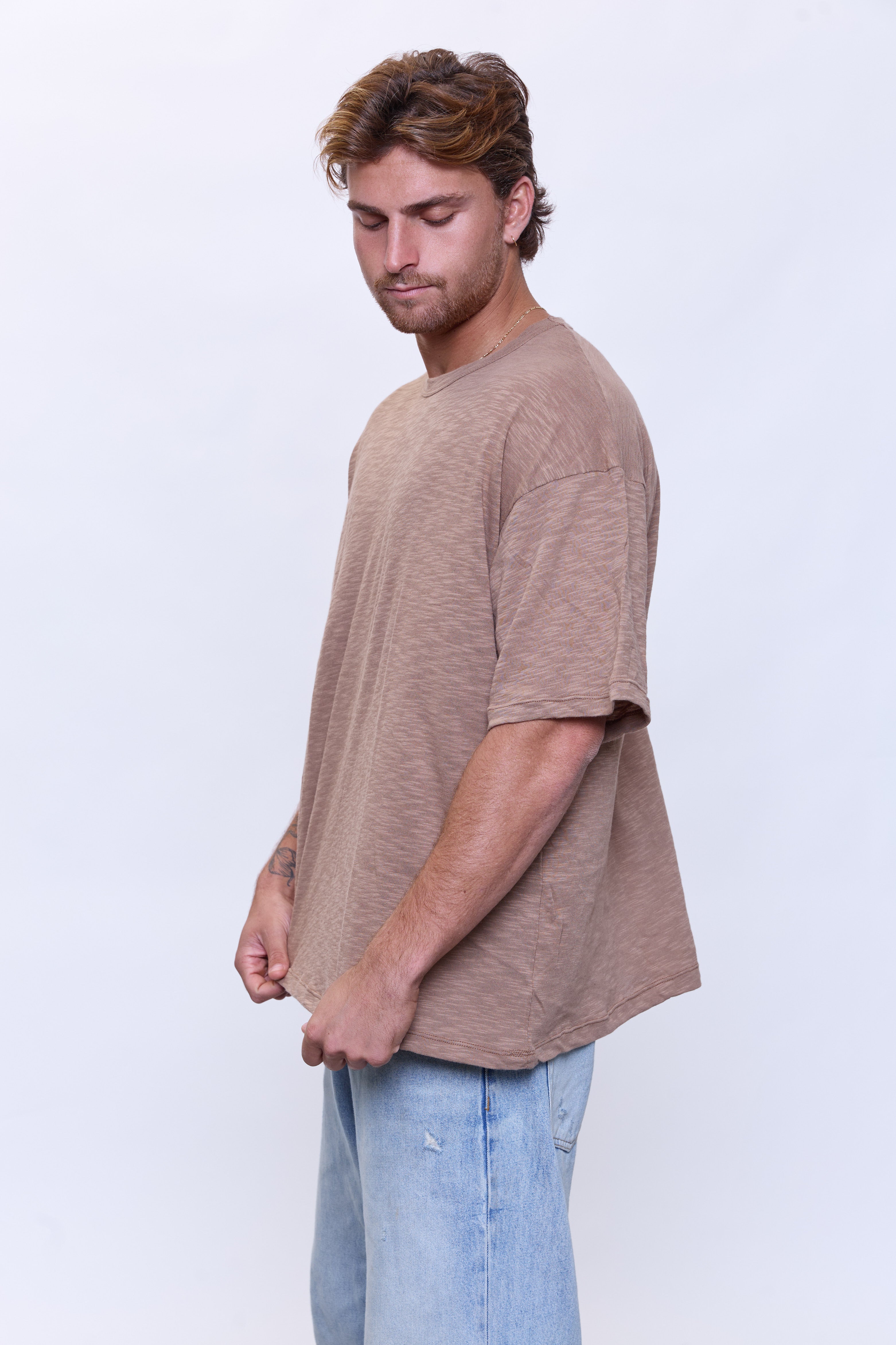 Basic Tee - Brown