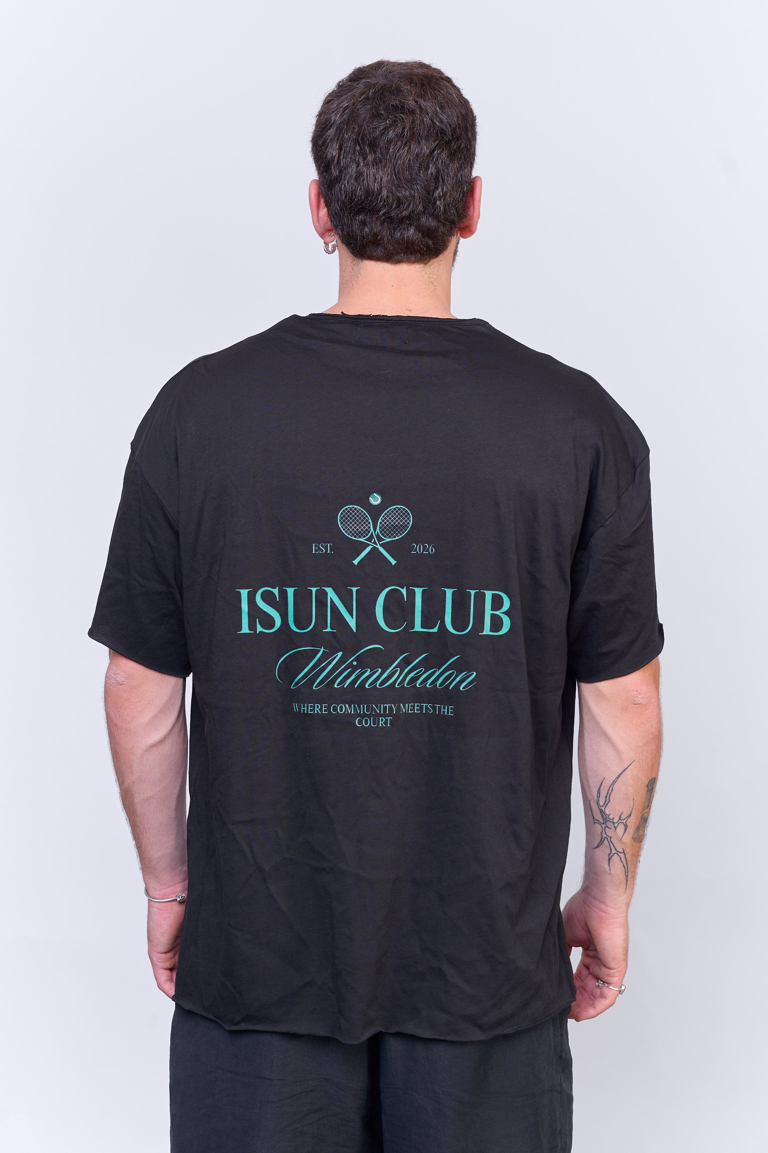 חולצה קצרה פתוחה טניס