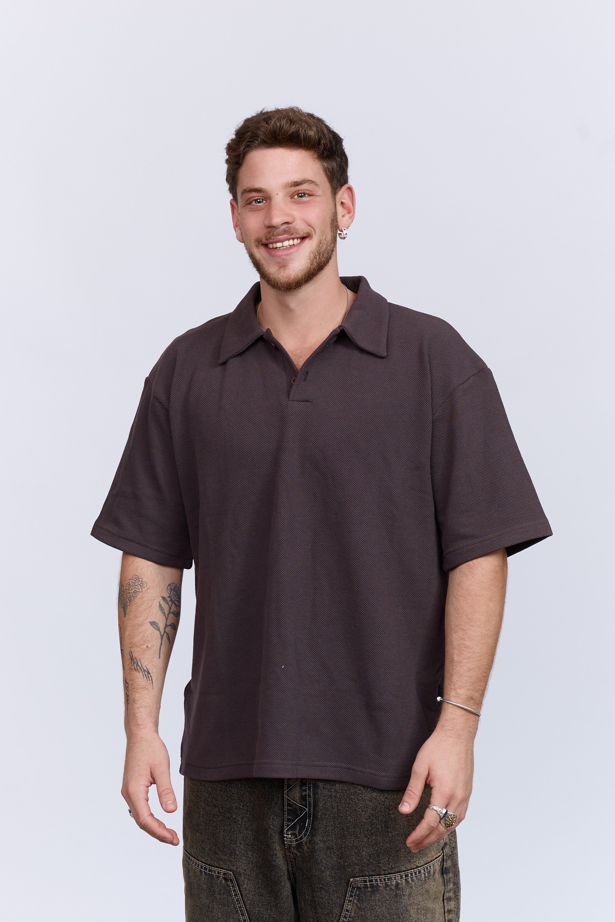 פולו חום קצר